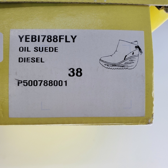 Fly london yebi788fly oil suede diesel new size 7.5 (38) - Picture 2 of 7